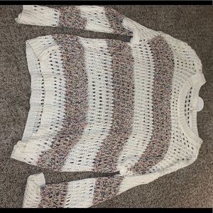 multi colored sweater